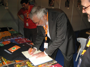 Visita de Nolan Bushnell, fundador de Atari