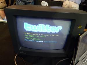 Twitter en ZX Spectrum